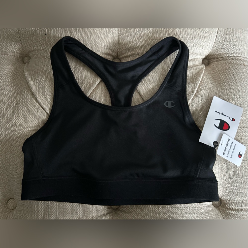 Champion Black Sports Bra